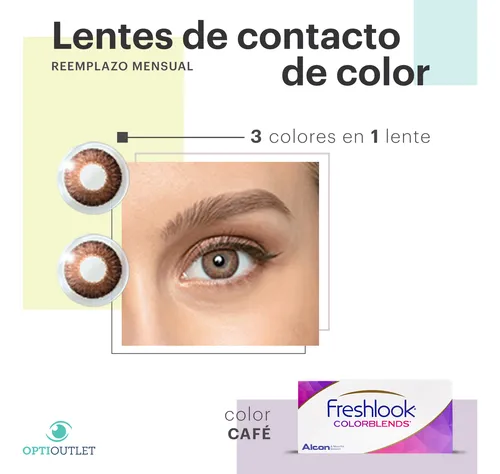 Freshlook colorblends formulados deals
