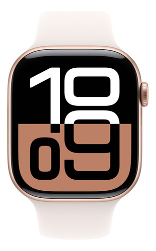Apple Watch S10 Gps+cell 42mm De Aluminio Oro Rosa-rosa S/m Oro Rosa Correa Deportiva Rosa Rubor Color Oro Rosa