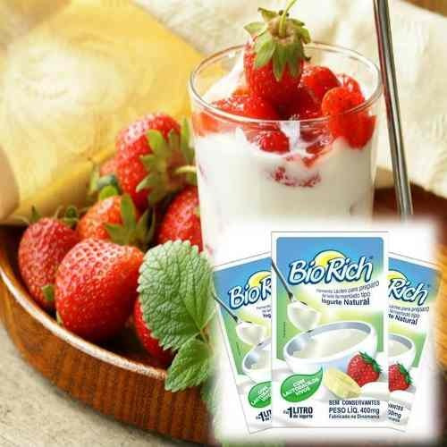 !!! Fermento Bio Rich® Iogurte Natural 10 Unidades