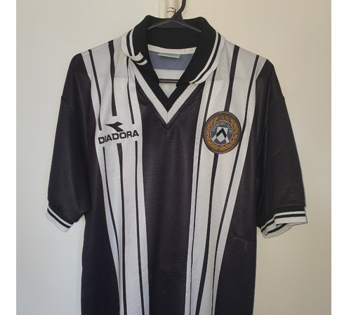 Camiseta Diadora Udinese Titular 1999 Amoroso #7 Talle L