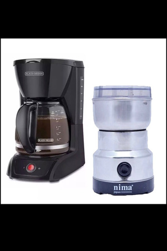 Cafetera Black & Decker + Molinillo Moledor Electrico