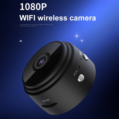 Mini Cámara Wifi 1080p Remote Appnight Vision/detección De M