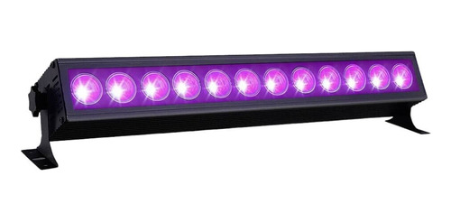 Barra Foco Luces Led Luz Negra Uv Fiestas Fluor 36w