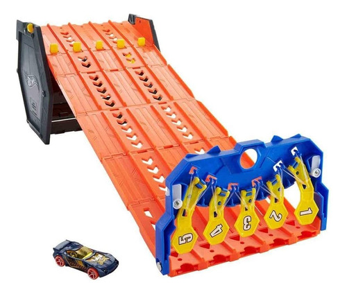 Track Set Hot Wheels Roll Out Raceway Con 1 Coche Para Niños