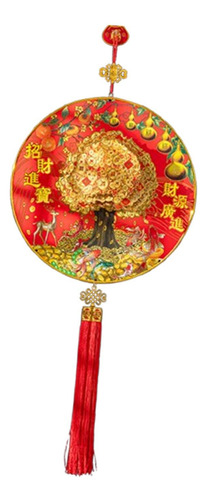 Decoração De Sinal De Prosperidade Com Nó Chinês,