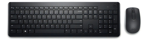 Kit Dell Mouse Y Teclado Inalambrico, Negro