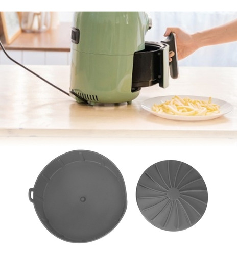 Forro De Panela De Fritura De Ar Silicone Grill Pan Bread Ca