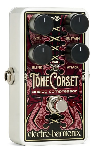 Pedal de un solo color con compresor Electro Harmonix Tone Corset Compressor