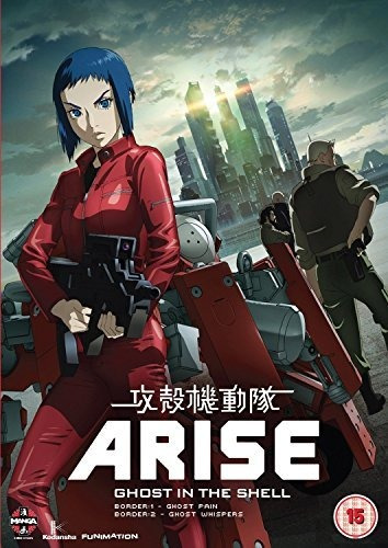 Dvd Ghost In The Shell: Arise Borders Partes 1 Y 2.