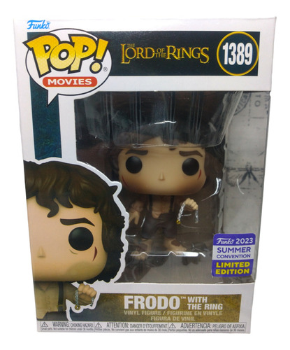 Funko Pop Frodo Con El Anillo 1389 El Señor De Los Anillos