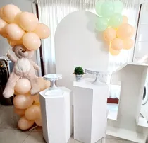 Comprar Alquiler De Mobiliario Para Candy Bar, Mesas Globos Paneles