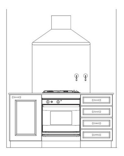 Imagen 7 de 9 de Combo13 Longvie Horno He1900xf + Anafe A2600xf