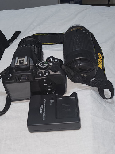 Camara Nikon D3500 Kid Completo Con Mochila De Regalo (Usado)