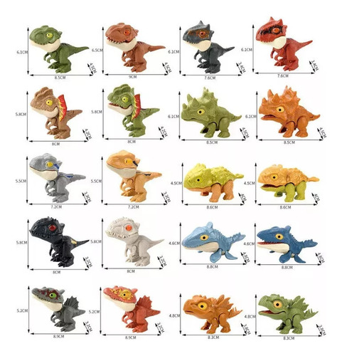 P 20 Juguetes De Dinosaurios Que Muerden Los Dedos, Muerden