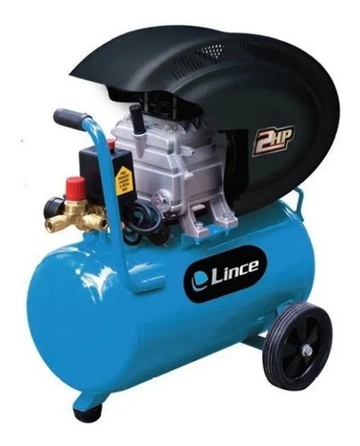 Compresor Aire 2 Hp 50lts 1450w 115psi 110-220v Lince Ruedas