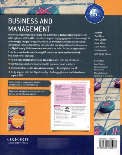 Business And Management Course Companion - Ib Diploma Progra