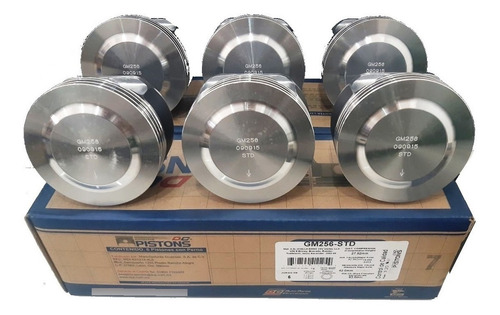Juego Pistones Chevrolet Trailblazer 4.2 Pasador 23mm A 0.20