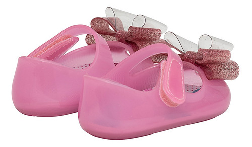 Sapatilha Infantil Colorê Laço Glitter - 02 Ao 04 - 18682e