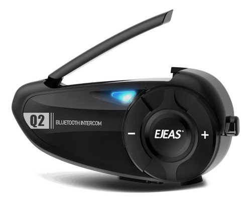 Intercomunicador Bluetooth Para Moto Radio Fm 800m Ejeas Q2
