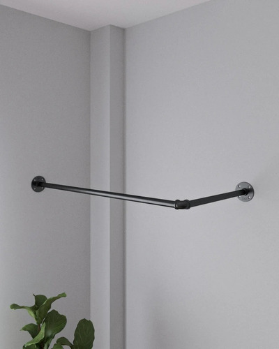 Rack De Ropa Industrial En L