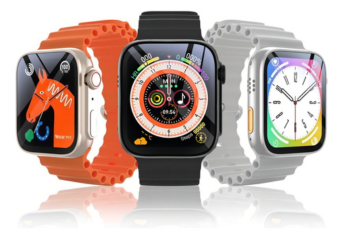 Relógio Smartwatch Ultra Mini Serie8 41mm Cx Prata Starlight Cor da caixa Prata/Starlight