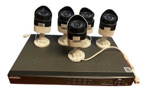 Sistema De Vigilancia Nvr Con Camaras Marca La View (Usado)
