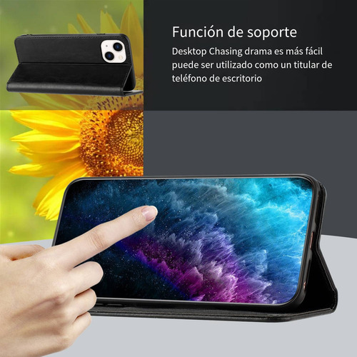 Funda Tipo Cartera Magnética Para Samsung Galaxy A11 Eu/m01s/a10s Con Bloqueo Rfid