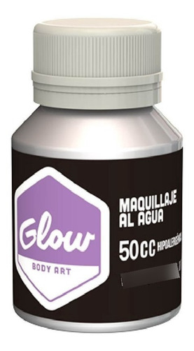 Maquillaje Metalizado Glow Artistico Teatral Metal Color