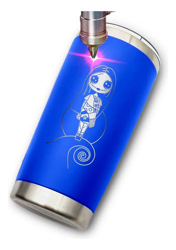 Termo Yite Azul 500 Ml Diseño Sally
