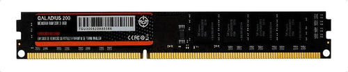 Memória TGT Galadius 200, 8gb (1X8gb), DDR3, 1600mhz, C11, TGT-GLD200-8GB