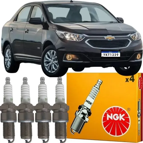 Juego De Bujias Ngk Corsa Meriva Onix Prisma 1.4/1.8 8v Bpr6