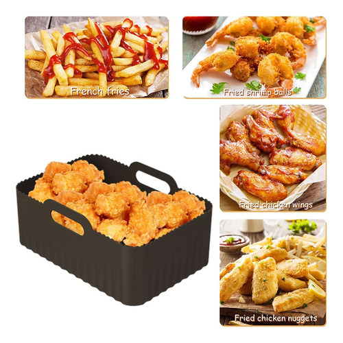 Wd Tapetes De Silicone Para Fritadeira Dupla Ninja Foodi,
