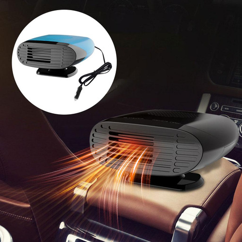 Calentador De Coche Universal Ventilador Calentador 24v Azul