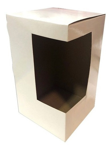 Caja De Carton Sublimable Con Ventana Para Jarro Termico