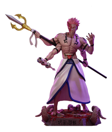 Figura Ryomen Sukuna Era Heian Jujutsu Kaisen 22cm