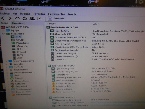 Motherboard Asus P5kpl-am Se S 775 Memo Micro Chapa Trasera Marrón (Usado)