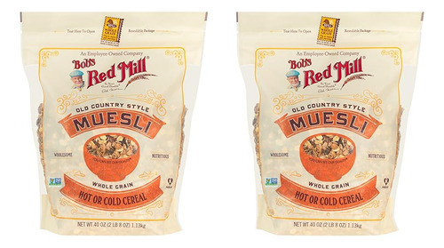 Bob's Red Mill Muesli Estilo Antiguo País, 40 Onzas (paquete