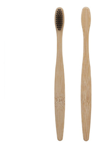 Para Cepillo De Dientes De Carbón De Bambú, 10 Piezas,