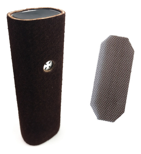 Kit Pax 2 3 Vaporizador Capa Case Couro Nobuck + 12 Telas