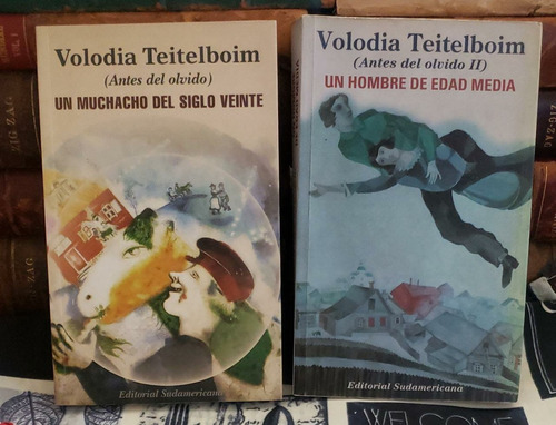 Pack - 2 Libros - Antes Del Olvido - Volodia Teitelboim 