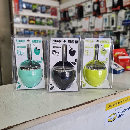 Set De Mate Y Bombilla De Acero Keep - Sertel Shop