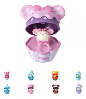 Miniso Blind Box Disney Tsum Tsum Cupcake Con Anillo 4x7 Cm