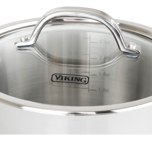 Viking 4013-3003n Contemporaneo 3 Capas De Acero Inoxidable