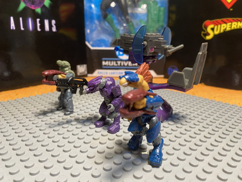 Megabloks Mega Construx Halo Covenant Vs Spartans (701) (Usado)