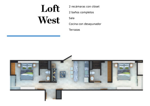Departamento(loft West) En Venta En Onne, Santa Gertrudis Copó
