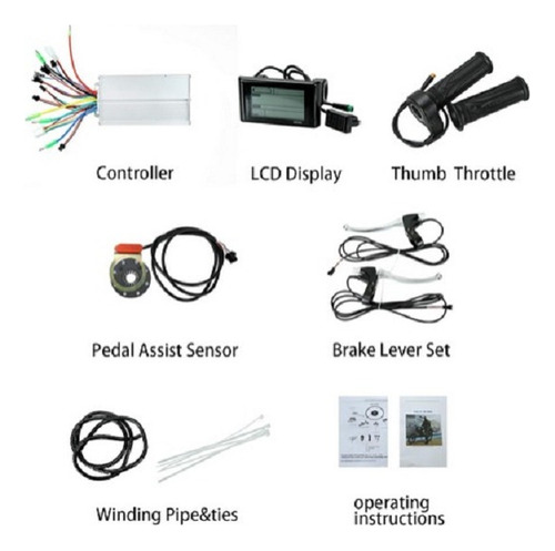 Motor Para Hacer Bicicleta Electrica 1000w 48v Rod 26 Negro