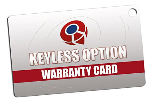 Keylessoption Llavero De Auto Con Control Remoto Para Entrad