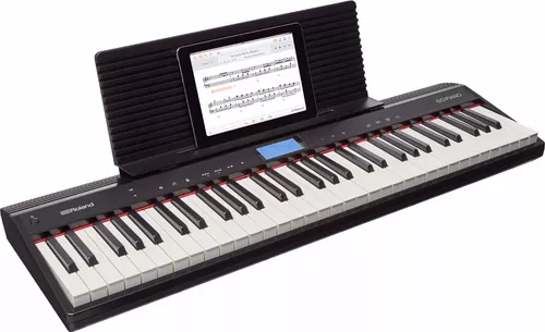 Aprenda piano online sozinho use um tablet para aprender tutoriais