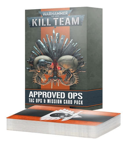 Gw Wh40k Kill Team Approved Ops Tac Ops & Mission Card Pack