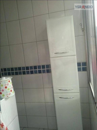 Kitnet Com 1 Dormitório À Venda, 33 M² Por R$ 130.000,01 - Vila Guilhermina - Praia Grande/sp - Kn0325